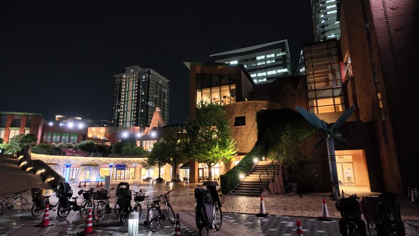 Harumi, Japan Tokyo Night View July 2026