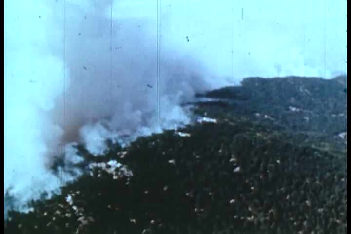 1970s - Fires blaze throughout California in the 1970s