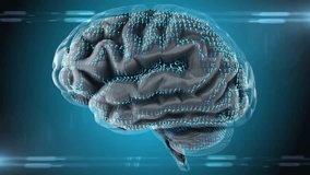 Computer brain design representing AI artificial intelligence, deep learning, neural networks, machine intelligence, and advanced technology concepts. - Powered by Shutterstock - Get 15% off with code: PIKWIZARD15
