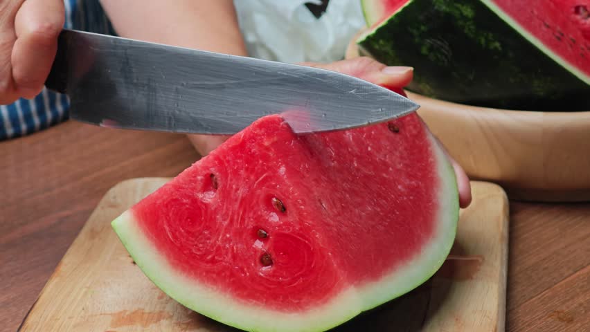 Sliced of watermelon. Sweet and juice.