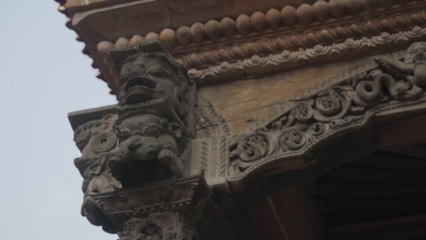Ancient temples and traditional Newari architecture at Bhaktapur Durbar Square in Nepal, showcasing intricate wood carvings, historic palaces, and the rich cultural heritage of the UNESCO World Heritage Site.