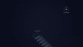 Digital Progress Bar With System Uploading Interface Animation - Powered by Shutterstock - Get 15% off with code: PIKWIZARD15