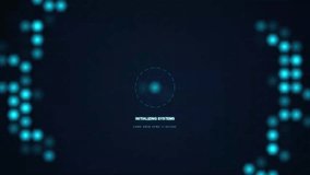 Digital Hexagonal Loading Interface with Glowing Blue Data Nodes - Powered by Shutterstock - Get 15% off with code: PIKWIZARD15