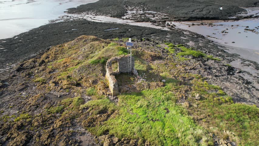 A drone view of St Tecla