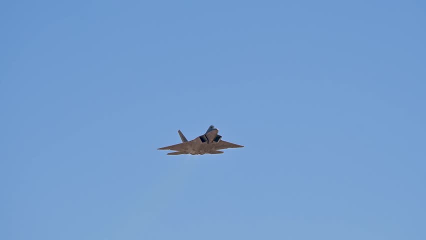 The F-22 Raptor Aerial Demonstration Team showcases the unmatched agility, speed, and precision of the U.S. Air Force