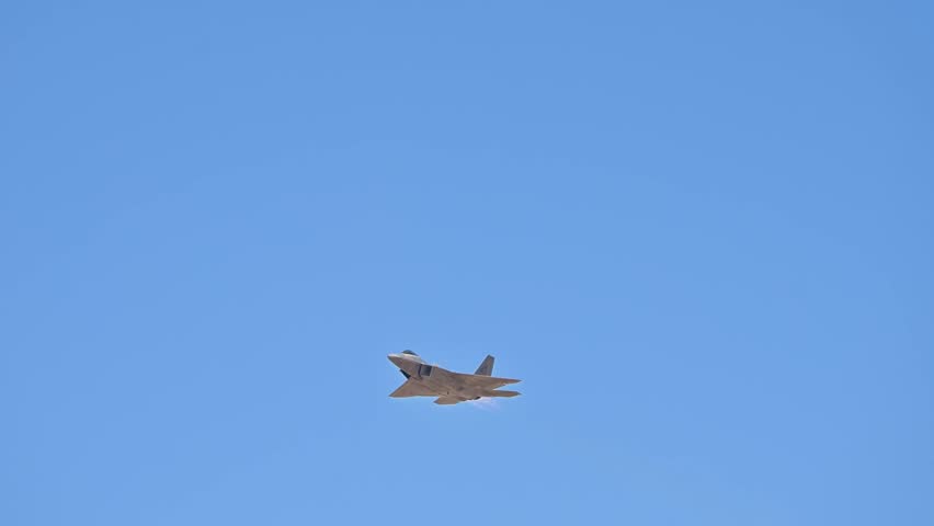 The F-22 Raptor Aerial Demonstration Team showcases the unmatched agility, speed, and precision of the U.S. Air Force