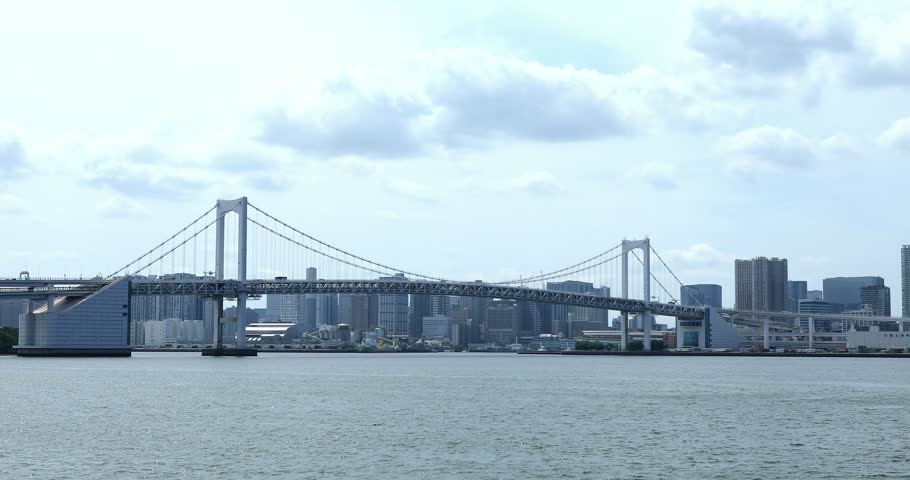 Video of the Tokyo Bay Scenery from Toyosu Gururi Park