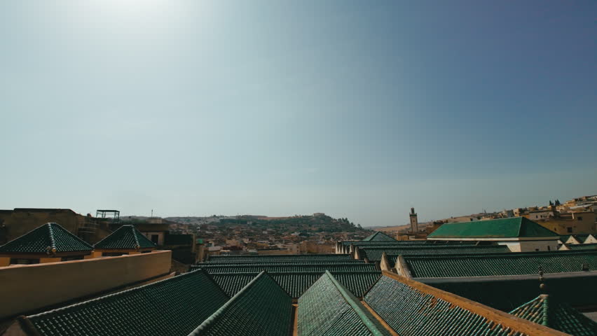 Exterior Of A Traditional Muslim School In Morocco
