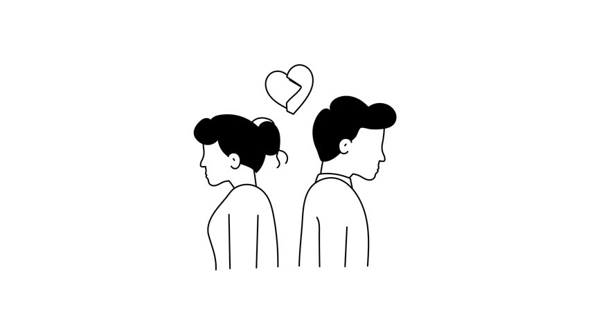 Couple arguing, symbolizing relationship challenges and conflicts