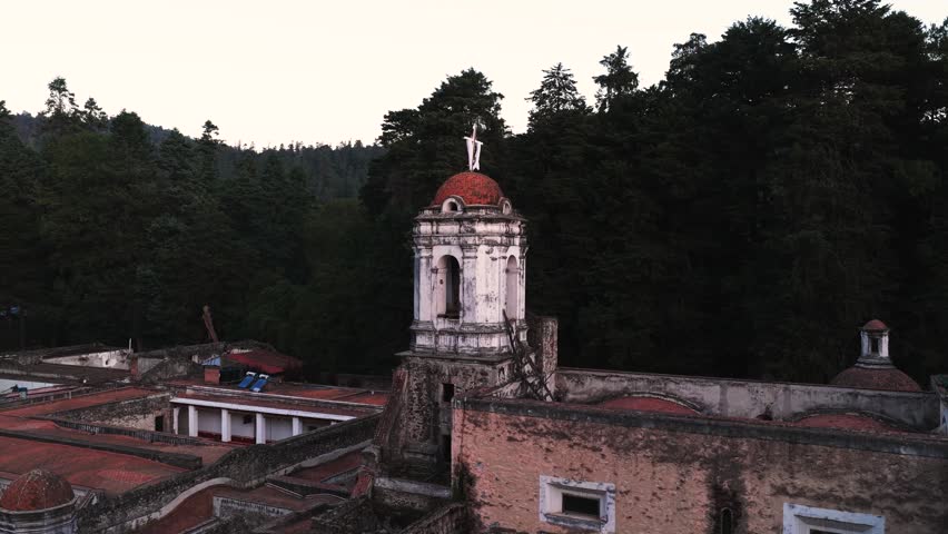 Video of old church in mexico city