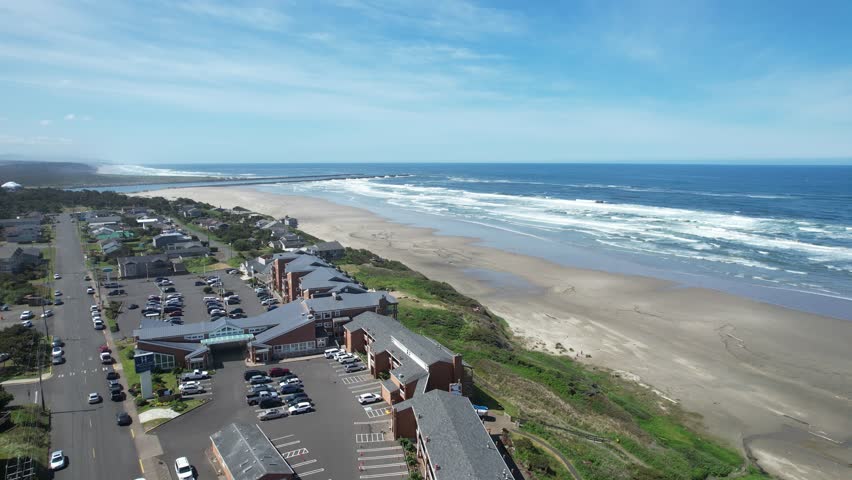 Beach 
buildings
Newport
Oregon
Coast
oceanfront
