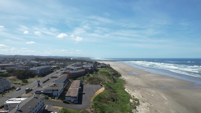 Beach 
buildings
Newport
Oregon
Coast
oceanfront
