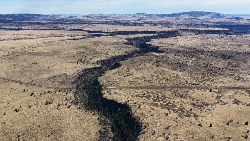 Over millennia Mill Creek has carved a 230-foot deep canyon on the Central Oregon plateau between Bend and Portland. This beautiful area of high desert is part of the Warm Springs reservation.