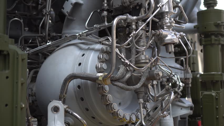 Historic Soviet Rocket Engine for Space Exploration