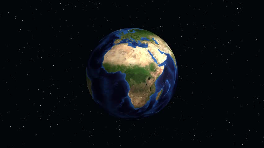 Digital globe rotates and zooms into North America, pinpointing Hattiesburg, Mississippi with geographic information