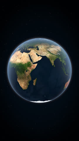 Vertical earth globe zoom descending to Singapore, Republic of Singapore on a detailed satellite map. The portrait animation highlights the island nation with a precise location pin, a pulsing concentric circle, and clean white typography, making it an ideal smartphone screen background or short-form social media video for topics on Southeast Asian global business, corporate logistics, and travel destinations.
