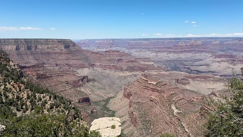 Aerial top view of Grand Canyon, Arizona, USA