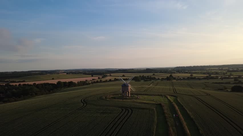 Historic Windmill before Golden Hour