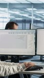 Computer scientist protects firewall misconfiguration in a data center, connecting network defense, operational resilience and secure infrastructure. - Powered by Shutterstock - Get 15% off with code: PIKWIZARD15