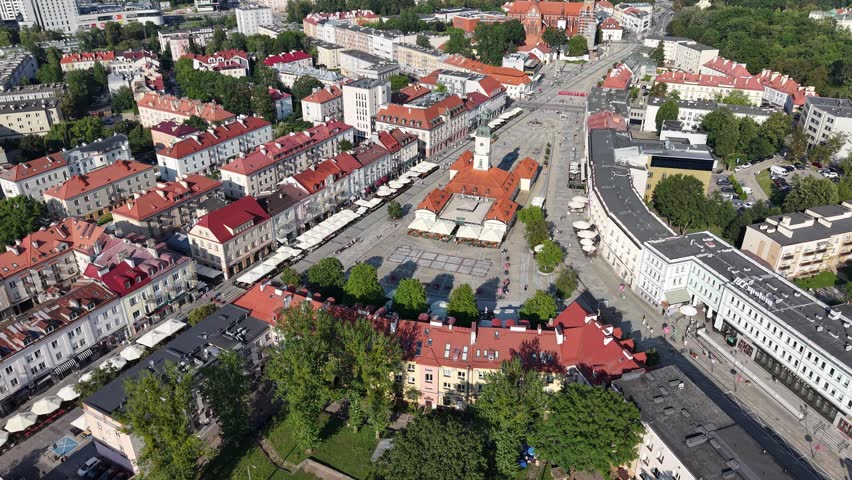 Town Hall in Bialystok, Poland