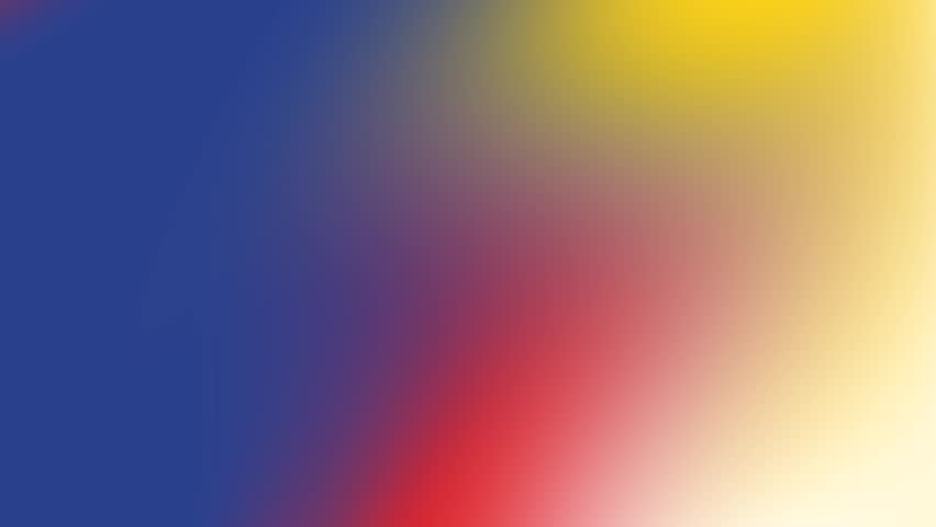 Abstract pixelated gradient background featuring the vibrant colors of the Colorado state flag for Colorado Day celebrations.