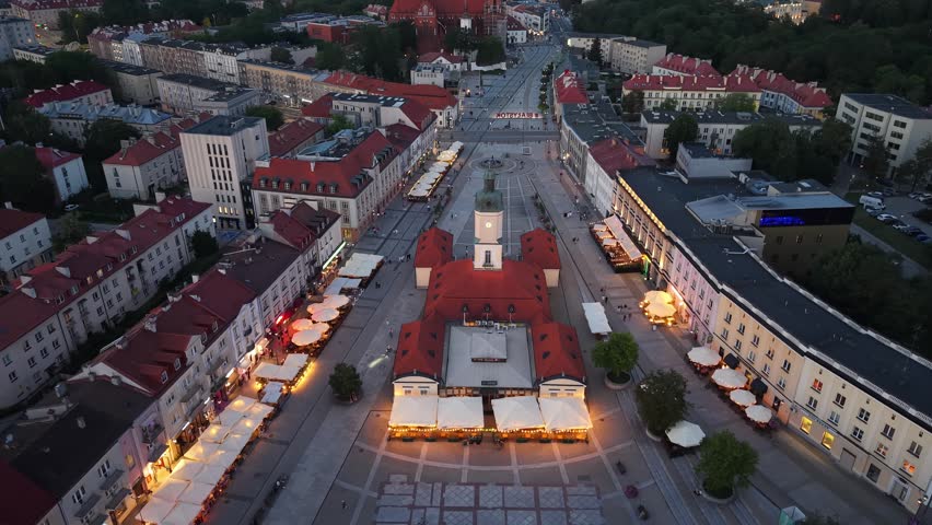Town Hall in Bialystok, Poland