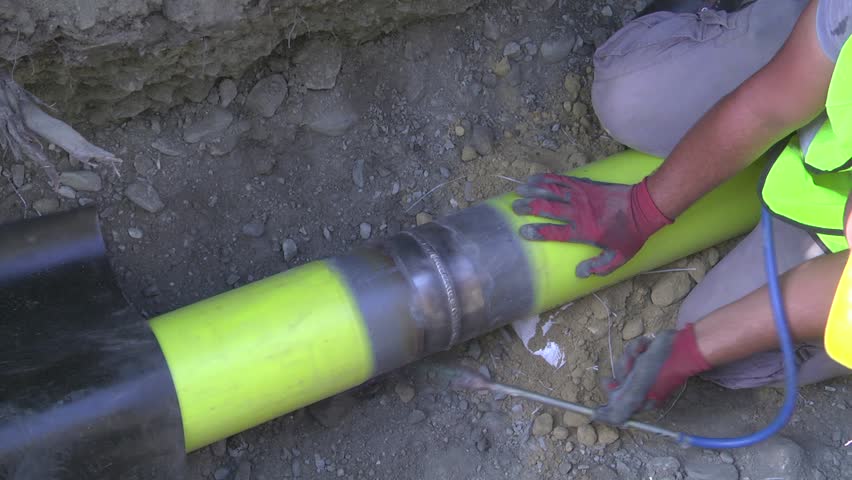 Construction of Natural Gas Line