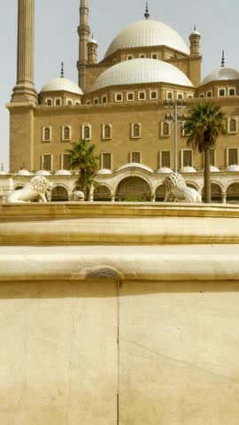 Mohammed Ali Mosque in Cairo, Egypt.