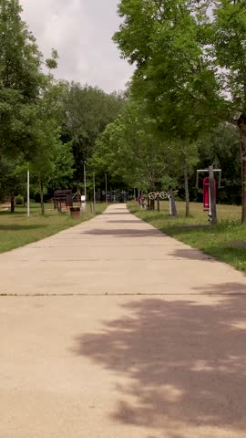 City Park Road Vertical View