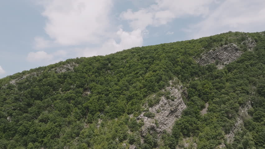 The Appalachian Mountains on a summer day