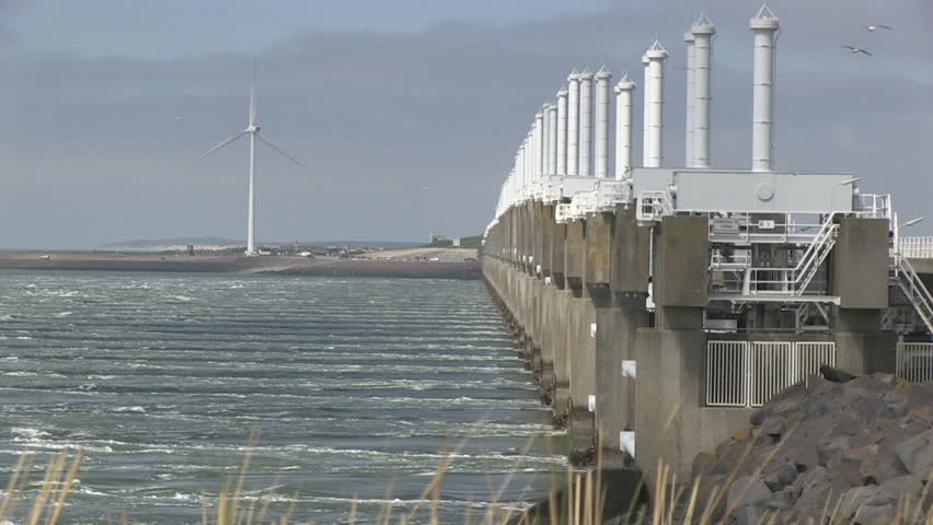 the-storm-surge-barrier-at-stock-footage-video-100-royalty-free