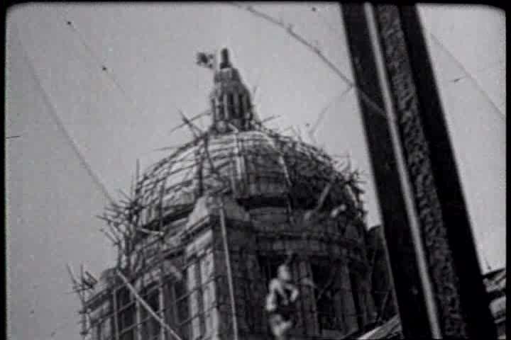 1950s - A film about the Korean War - footage of troops in Seoul and setting a mine field