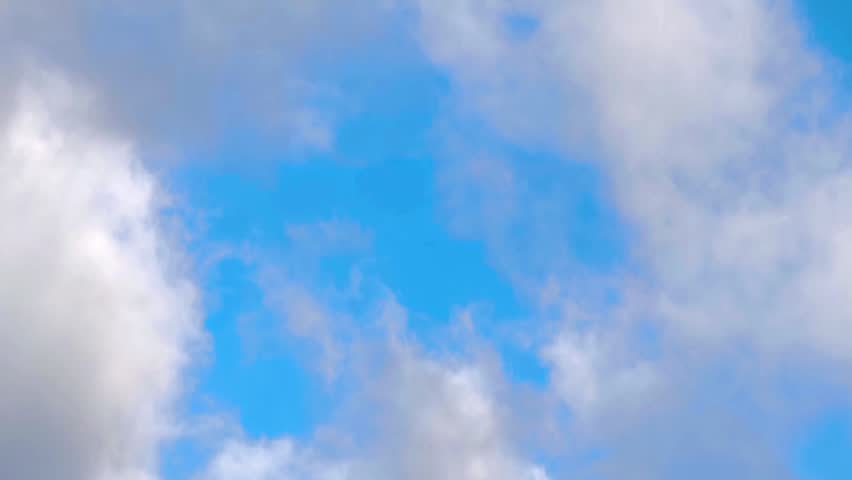 Light clouds in the sky in afternoon