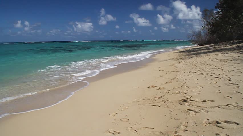 Playa Maguana beach near Baracoa, Cuba