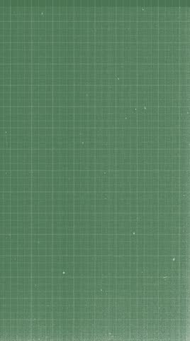 Vertical Chalkboard Scribble Icons Animation on Green Grid Background with Copy Space