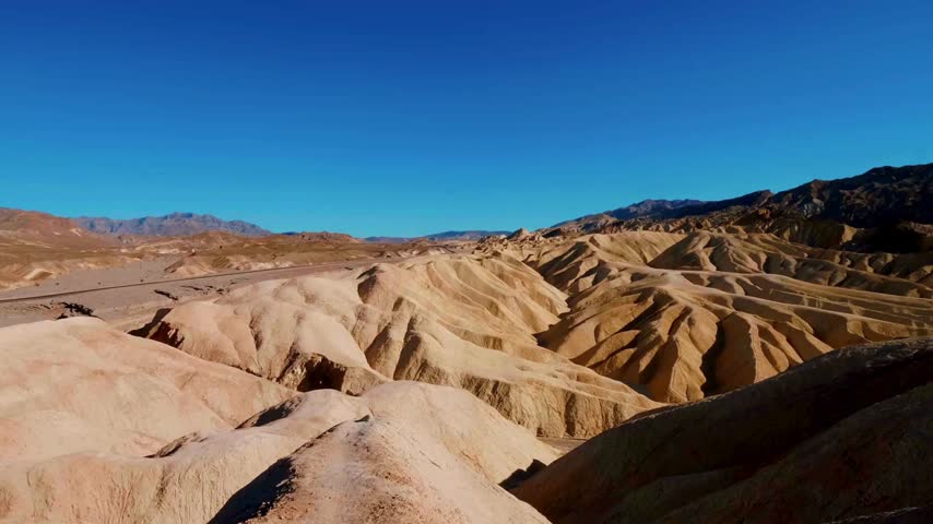 Death Valley National Park, California, USA – Scenic Desert Landscape and Dramatic Mountains in 4K