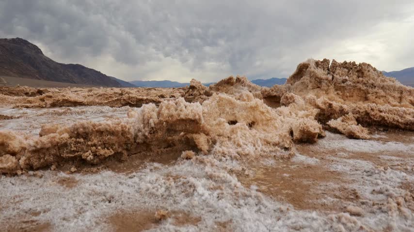 Death Valley National Park, California, USA – Scenic Desert Landscape and Dramatic Mountains in 4K