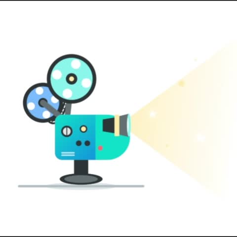Vintage Retro Movie Projector Playing Outer Space Film Flat Vector IllustrationDescription:Nostalgic flat vector illustration of a vintage cinema projector with rotating film reels standing on a wooden bench. The antique movie machine projects a light beam onto a round screen, displaying a sci-fi outer space scene with a rocket ship, Saturn planet, crescent moon, and stars. Perfect for film festival banners, cinematography history content, retro entertainment blogs, classroom astronomy lessons, movie theater branding, and childhood nostalgia graphic assets.