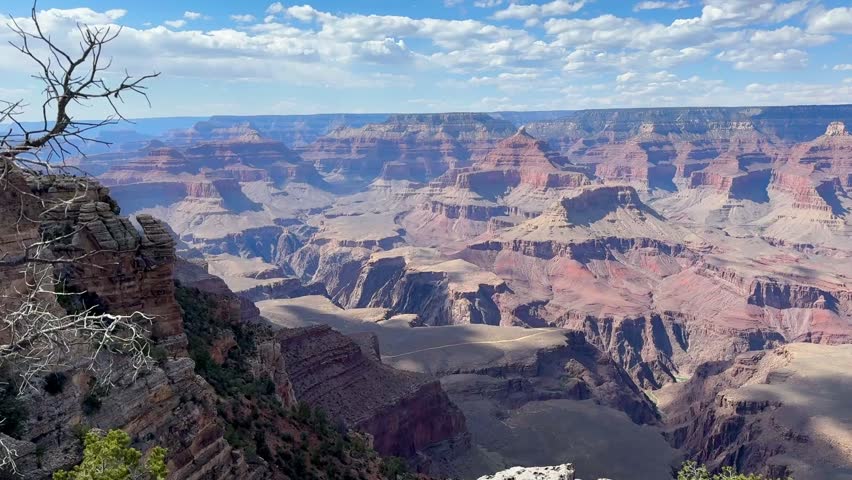 Aerial top view of Grand Canyon, Arizona, USA
