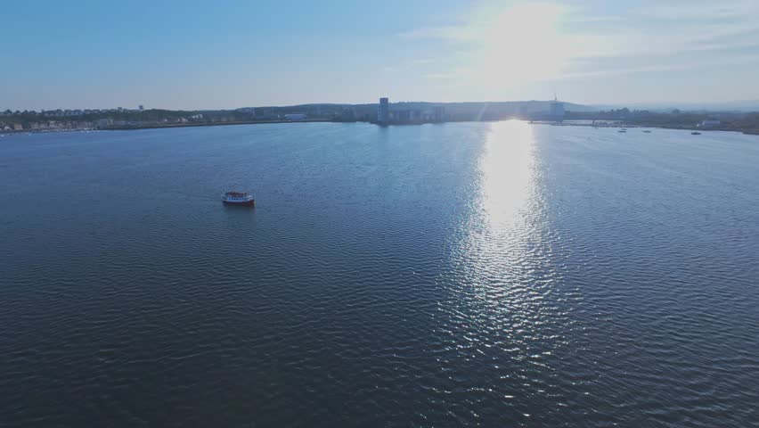 Drone Footage over Cardiff Bay