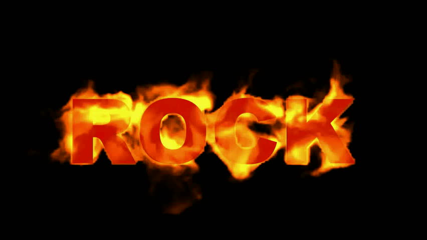 Fire Rock Word Stock Footage Video 100 Royalty Free Shutterstock