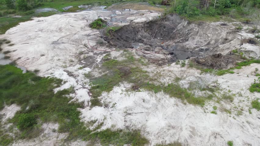 Bangka Island Tradisional Tin Mine