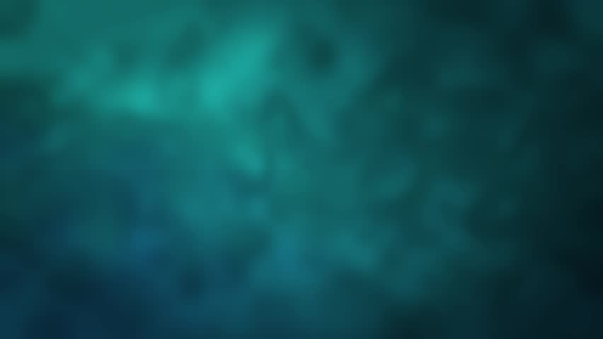 Softly glowing green and blue northern lights aurora moving across the dark night sky
