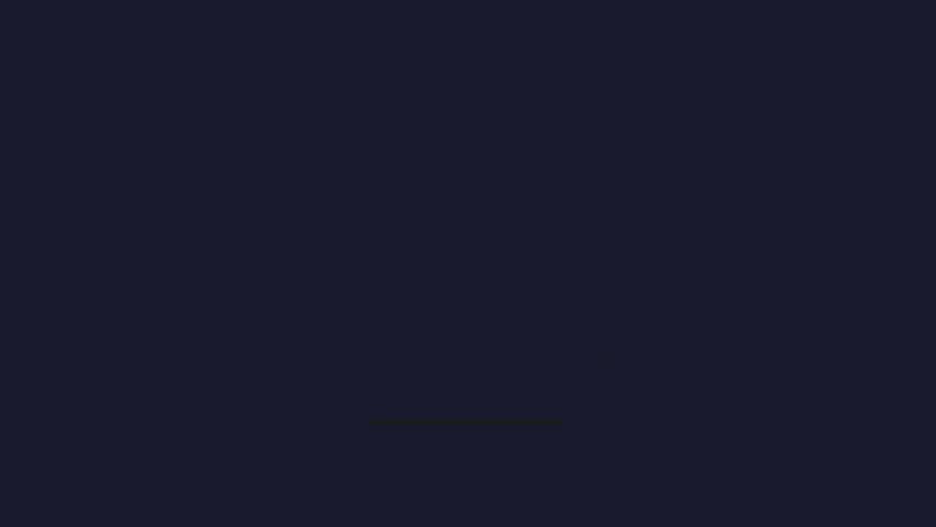 Cute Green Frog Character Blinking Eyes in Loop Animation