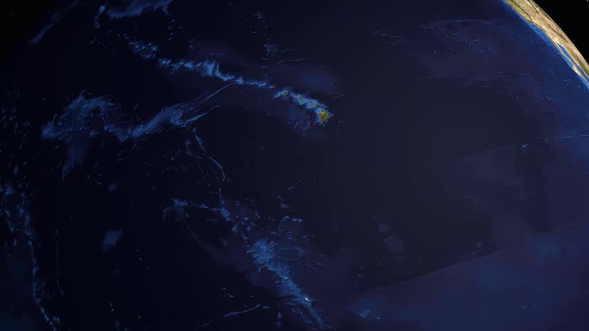 Satellite view animation follows a commercial airplane flying from Barcelona to Mumbai across continents