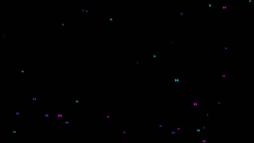 Procedural motion of Butterfly Silhouettes flight