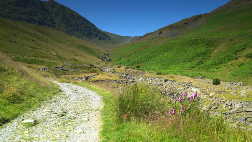Pathway leading up to Helvellyn