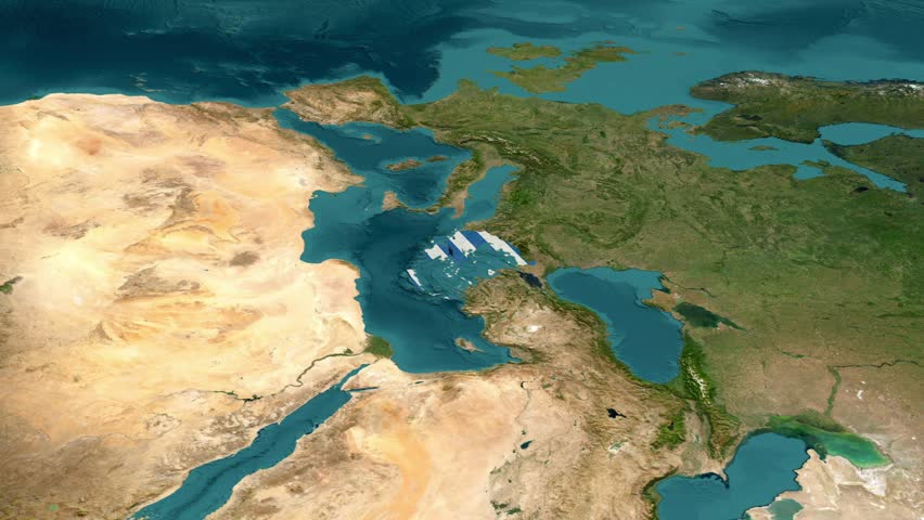 **Greece highlighted on the world map with the national flag. High-quality vector illustration for geography, travel, education, and infographic projects.**

