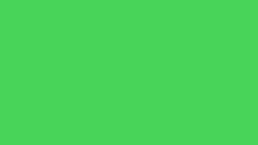 A simple animated calendar clearly marks Robert E. Lees Birthday on October 10th, dynamically flipping from October 8th and 9th against a vibrant green background, ideal for historical event reminders.