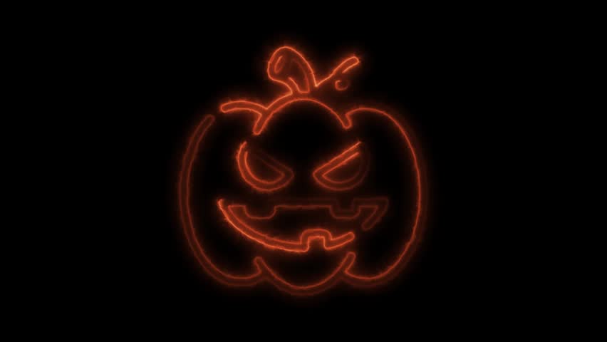 A carved Jack O